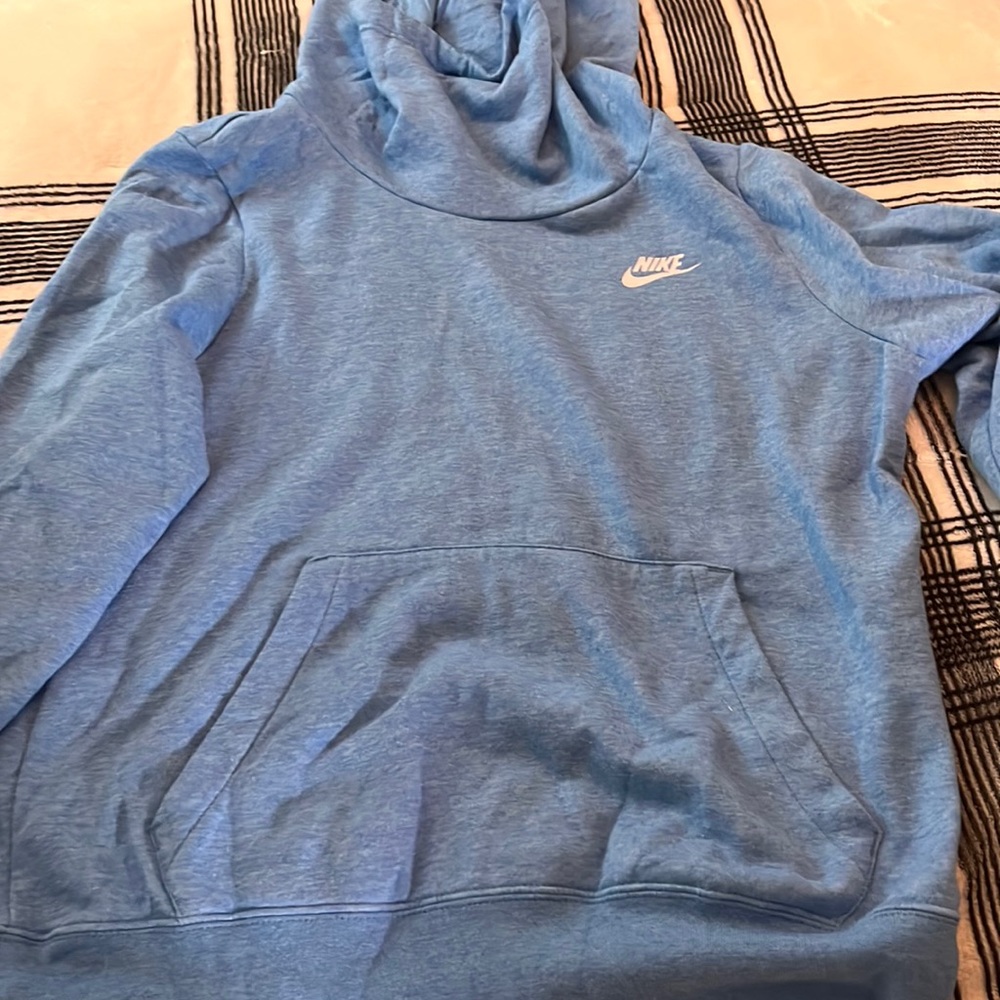 Nike blue hoodie size: S